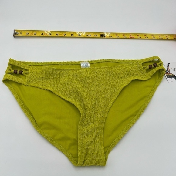 Time and Tru Lime Green Bikini Bottoms XL NWT - Picture 1 of 8